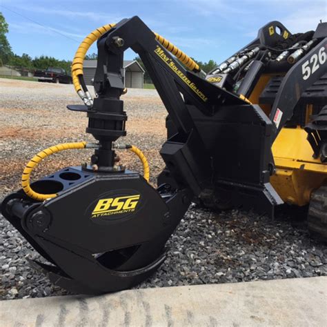 mini skid steer with grapple for sale|rotating grapple for skid steer.